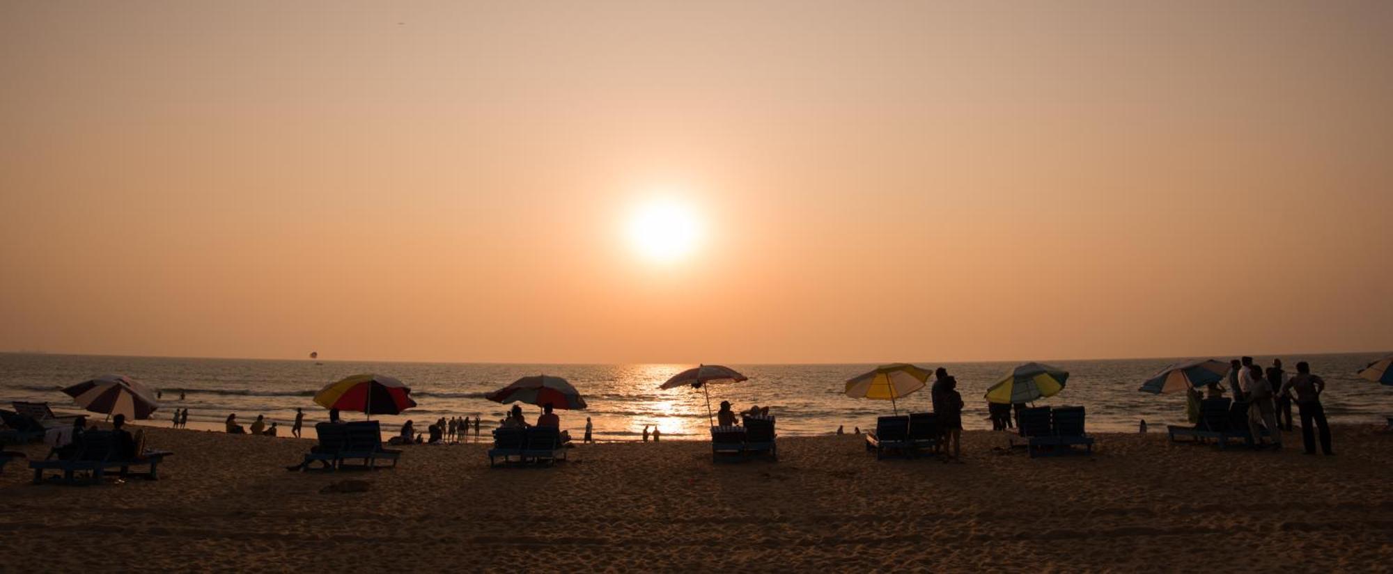 2 Bedroom Apartment In Resort On Candolim Beach Baga Exteriör bild